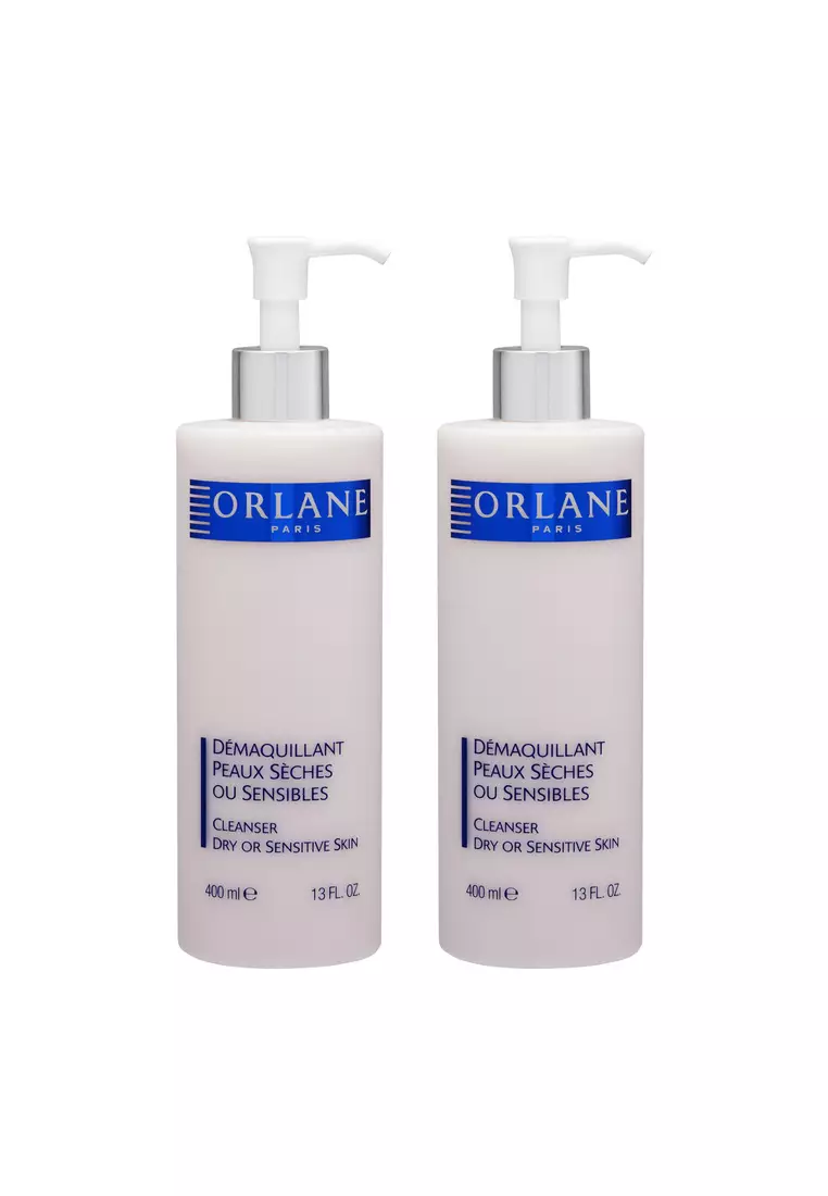 Orlane 2X Orlane Cleanser Dry or Sensitive Skin 400ml,13oz Nourishing Face Cleanser