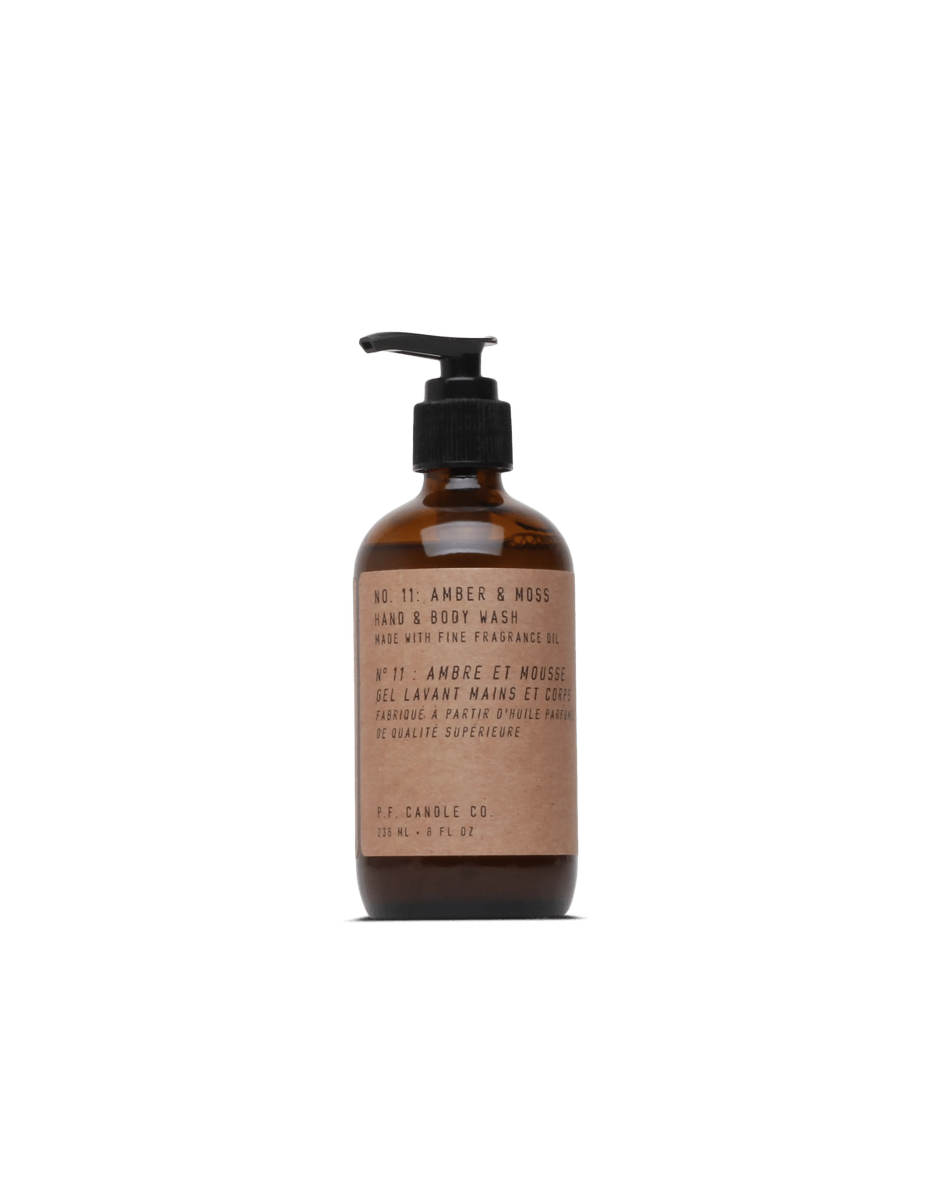 P. F. Candle Co.     Hand & Body Wash 'Amber & Moss'  