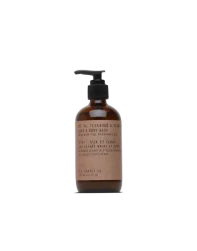 P. F. Candle Co.     Hand & Body Wash 'Teakwood & Tobacco'  