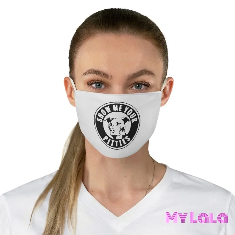 Pit Bull Fabric Face Mask