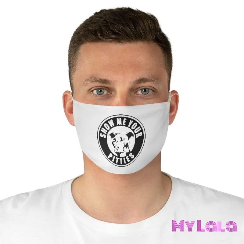 Pit Bull Fabric Face Mask