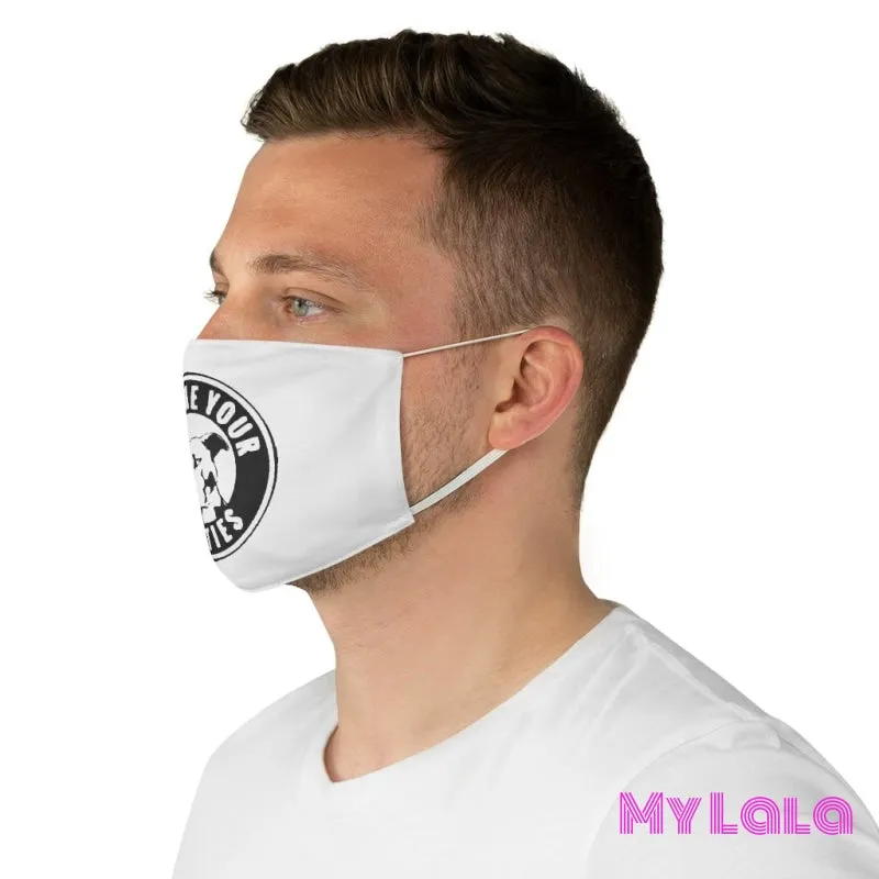 Pit Bull Fabric Face Mask