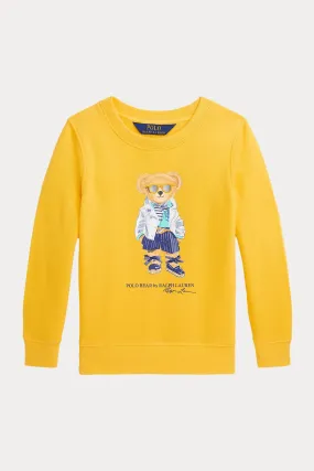 Polo Ralph Lauren Kids 2-4 Ya Unisex ocuk Polo Bear Sweatshirt