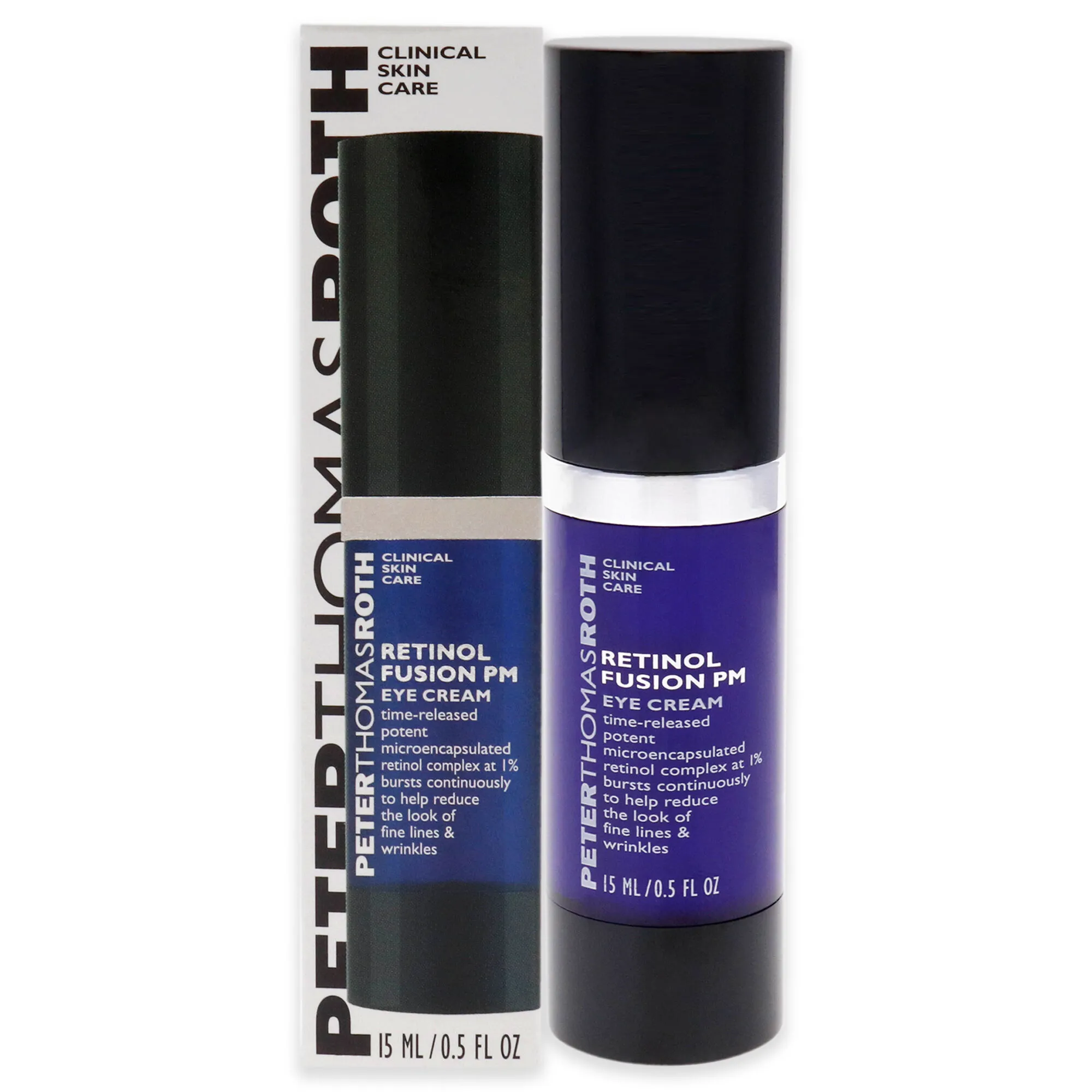 Retinol Fusion PM Eye Cream by Peter Thomas Roth for Unisex - 0.5 oz Eye Cream