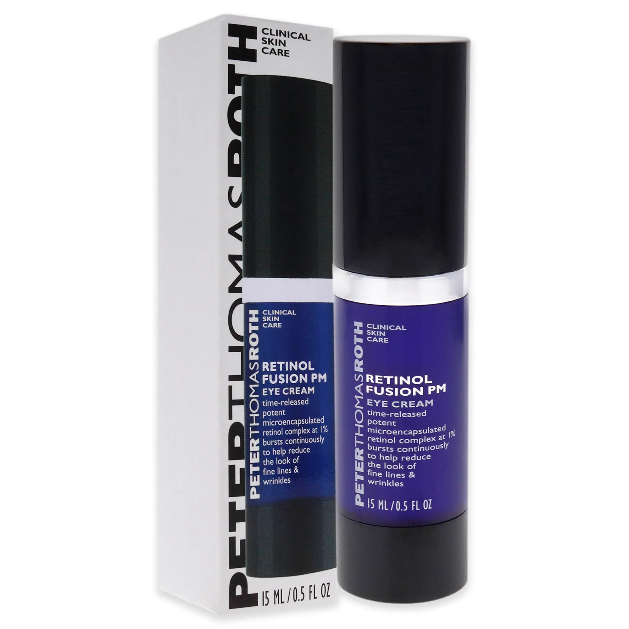 Retinol Fusion PM Eye Cream by Peter Thomas Roth for Unisex - 0.5 oz Eye Cream