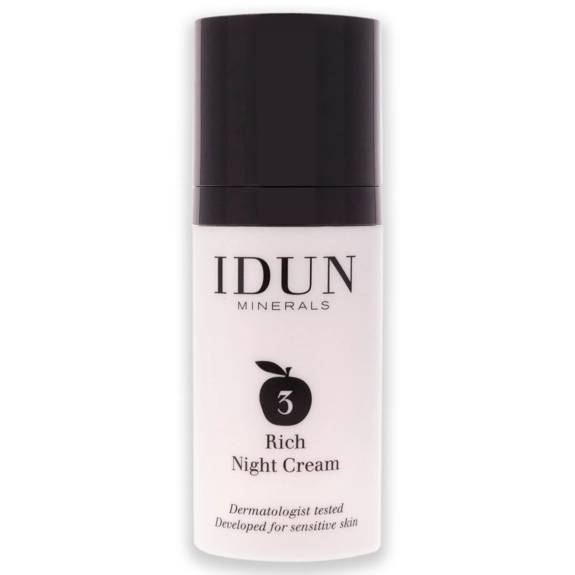 Rich Night Cream by Idun Minerals for Unisex - 1.69 oz Cream