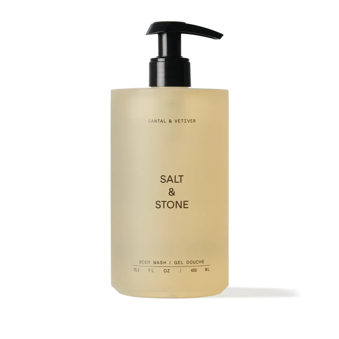 Salt & Stone Body Wash in Santal & Vetiver - 15.2 fl.oz 