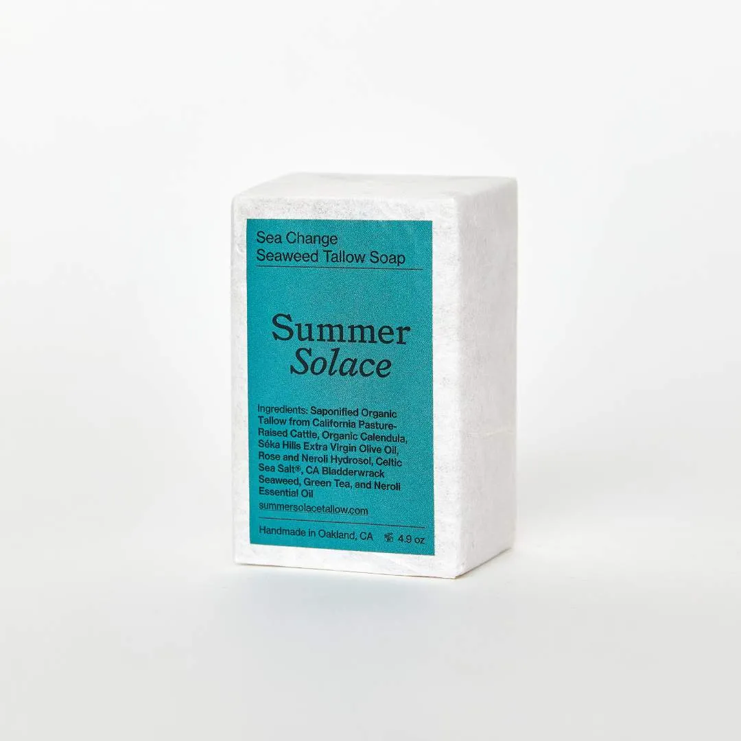 Sea Changes | Seaweed Tallow Bar Soap