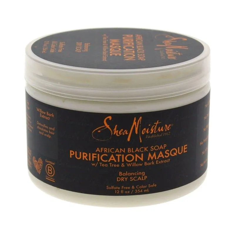 Shea-Moisture-African-Black-Soap-Purification-Masque-12Oz