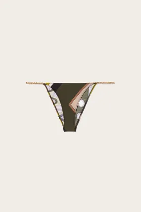 Slip bikini con stampa Vivara