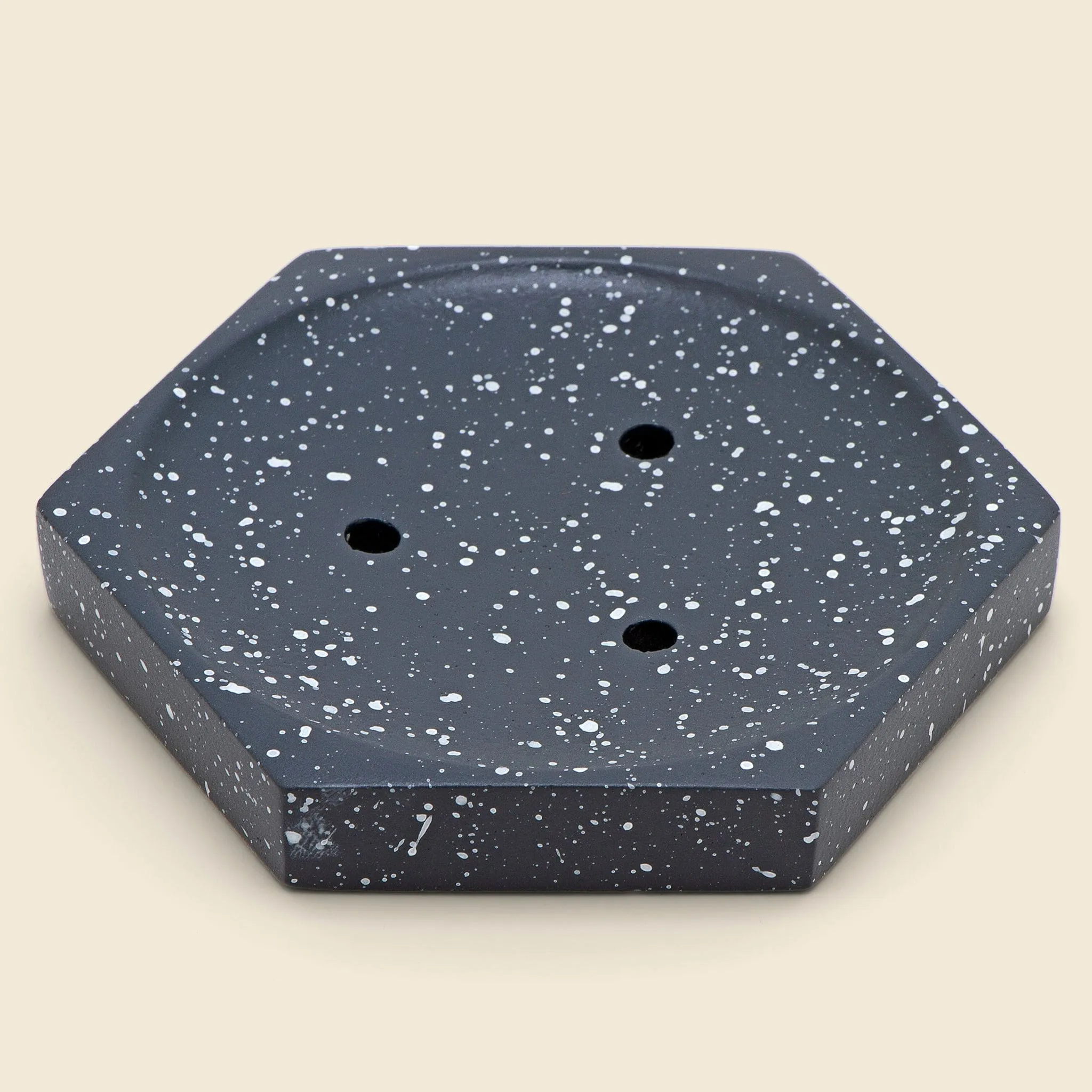 Speckled Cement Soap Dish