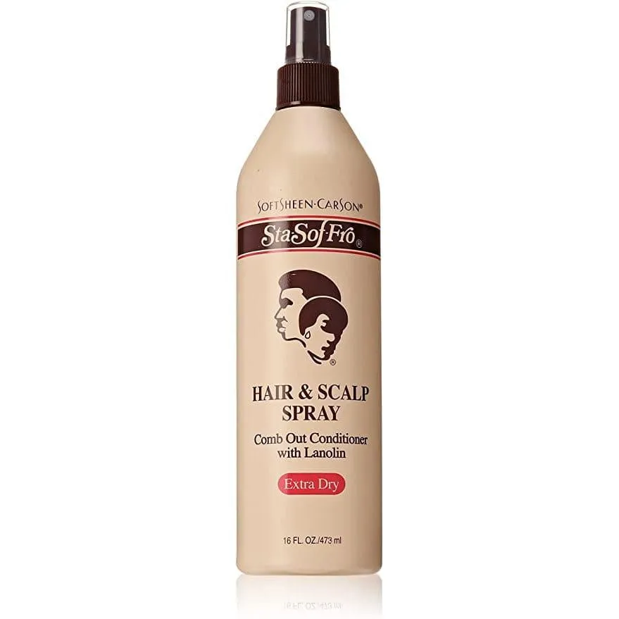 STA-SOF-FRO HAIR & SCALP SPRAY COMB OUT CONDITIONER 16OZ