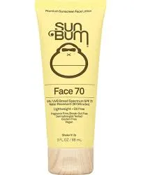 Sun Bum SPF 70 Clear Face Lotion 3.0oz