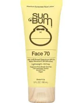 Sun Bum SPF 70 Clear Face Lotion 3.0oz