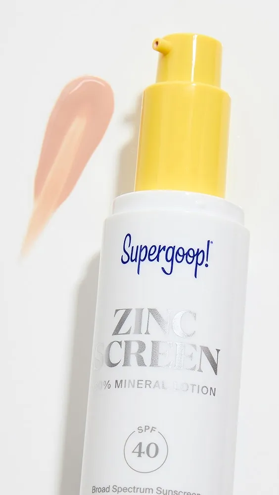 Supergoop!   Zincscreen 100% Mineral Lotion SPF 40 