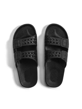 The Paz Sandals by Freedom Moses - Black