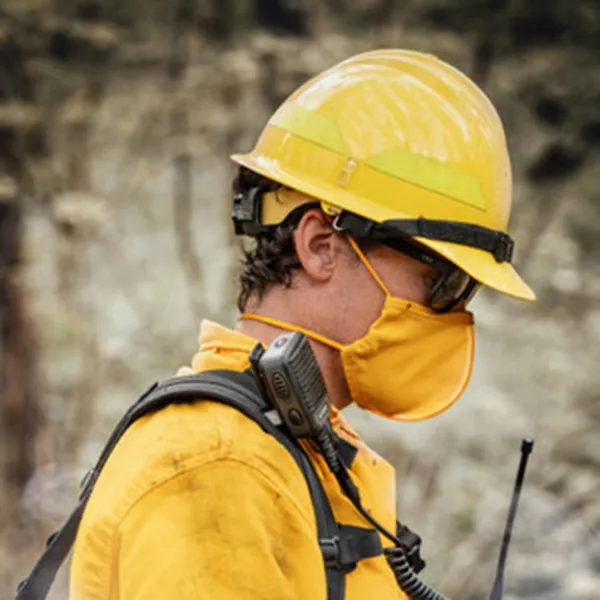 TrueNorth Wildland Face Mask (Yellow)