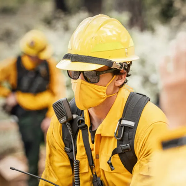 TrueNorth Wildland Face Mask (Yellow)