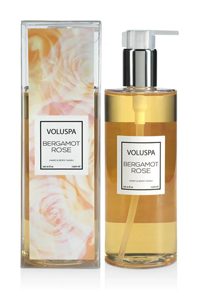 VOLUSPA Bergamot Rose Hand & Body Wash