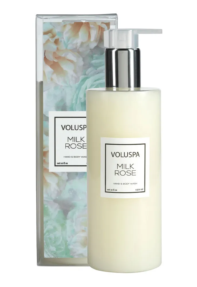 VOLUSPA Milk Rose Hand & Body Wash